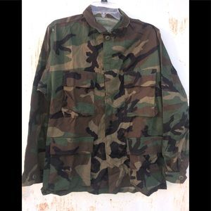 CAMO MILITARY SHIRT/BLOUSE/JACKET
